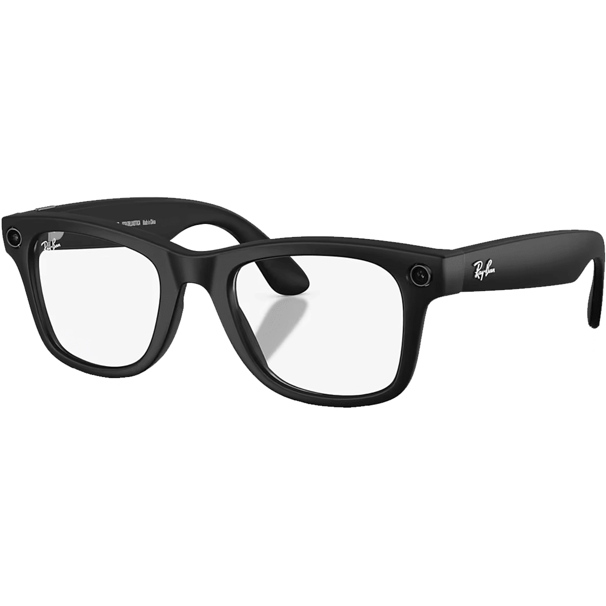 Смарт-окуляри Ray-Ban | Meta Wayfarer [Gen 2] Large Matte Black Frame / Clear Lenses (RW4012 601SSB 53-22)