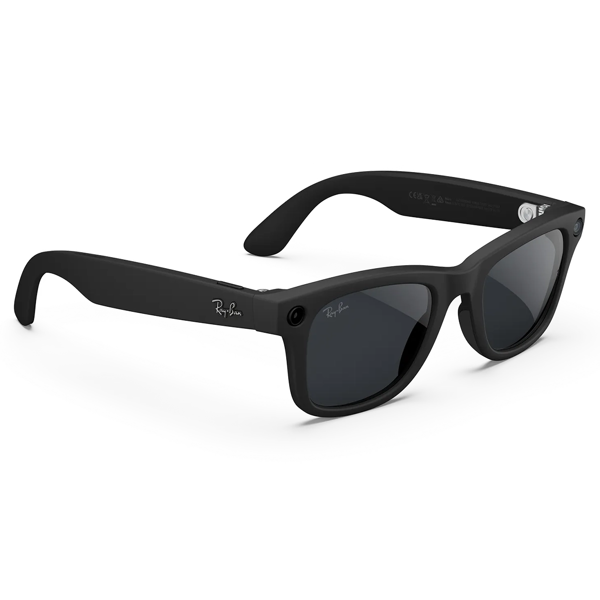 Смарт-окуляри Ray-Ban | Meta Wayfarer [Gen 2] Large Matte Black Frame / Clear to Grey Transitions Lenses (RW4012 601S1Z 53-22)