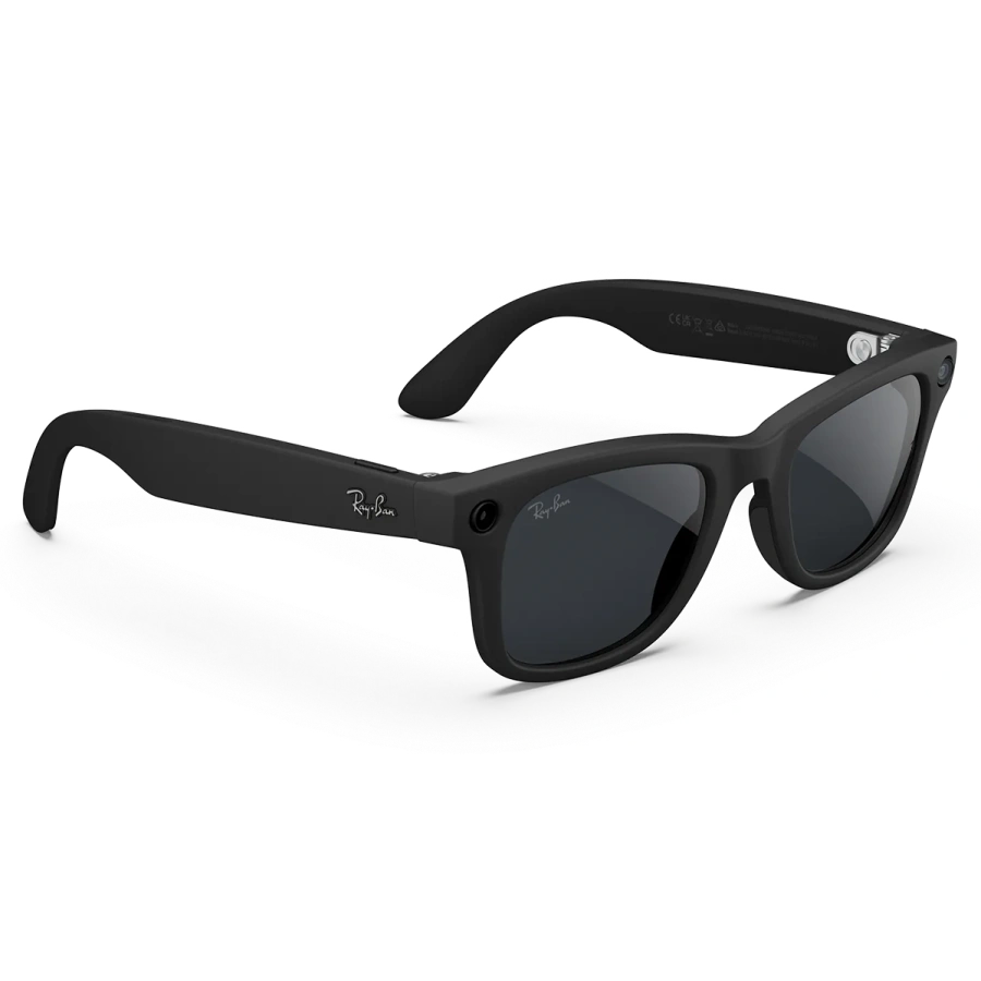 Смарт-очки Ray-Ban | Meta Wayfarer [Gen 2] Standard Matte Black Frame / Clear to Grey Transitions Lenses (RW4012 601S1Z 50-22)