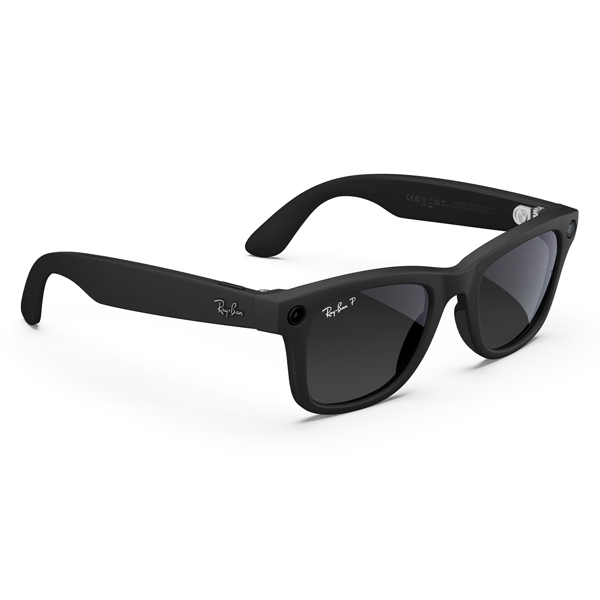 Смарт-окуляри Ray-Ban | Meta Wayfarer [Gen 2] Standard Matte Black Frame / Gradient Graphite Lenses (RW4012 601ST3 50-22)