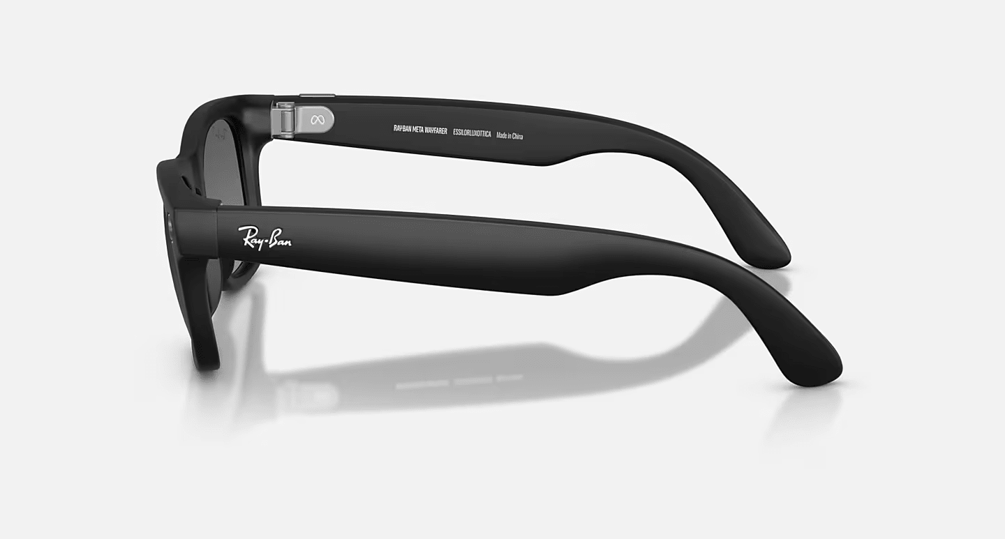 Смарт-окуляри Ray-Ban | Meta Wayfarer [Gen 2] Standard Matte Black Frame / Gradient Graphite Lenses (RW4012 601ST3 50-22)