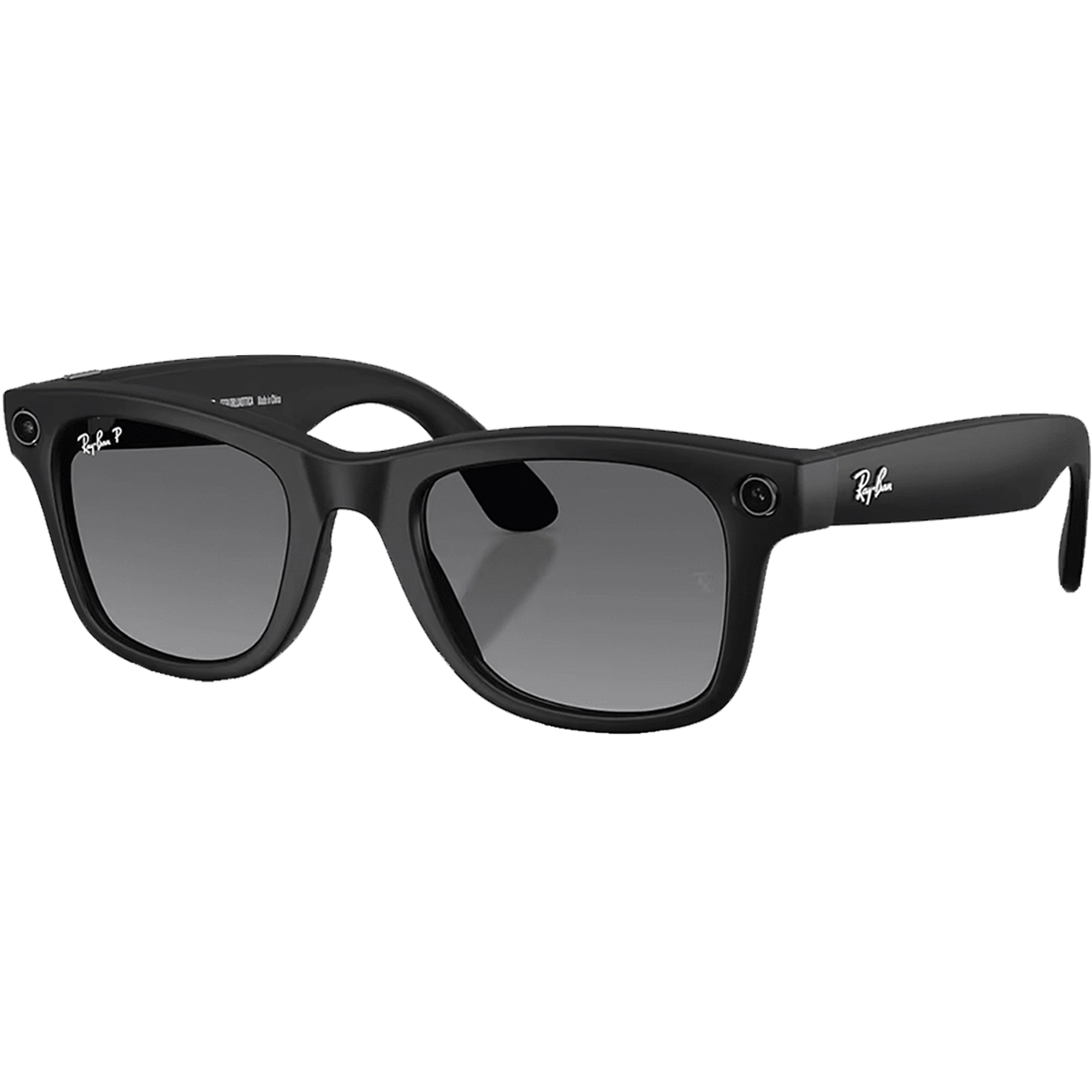 Смарт-окуляри Ray-Ban | Meta Wayfarer [Gen 2] Large Matte Black Frame / Gradient Graphite Lenses (RW4012 601ST3 53-22)
