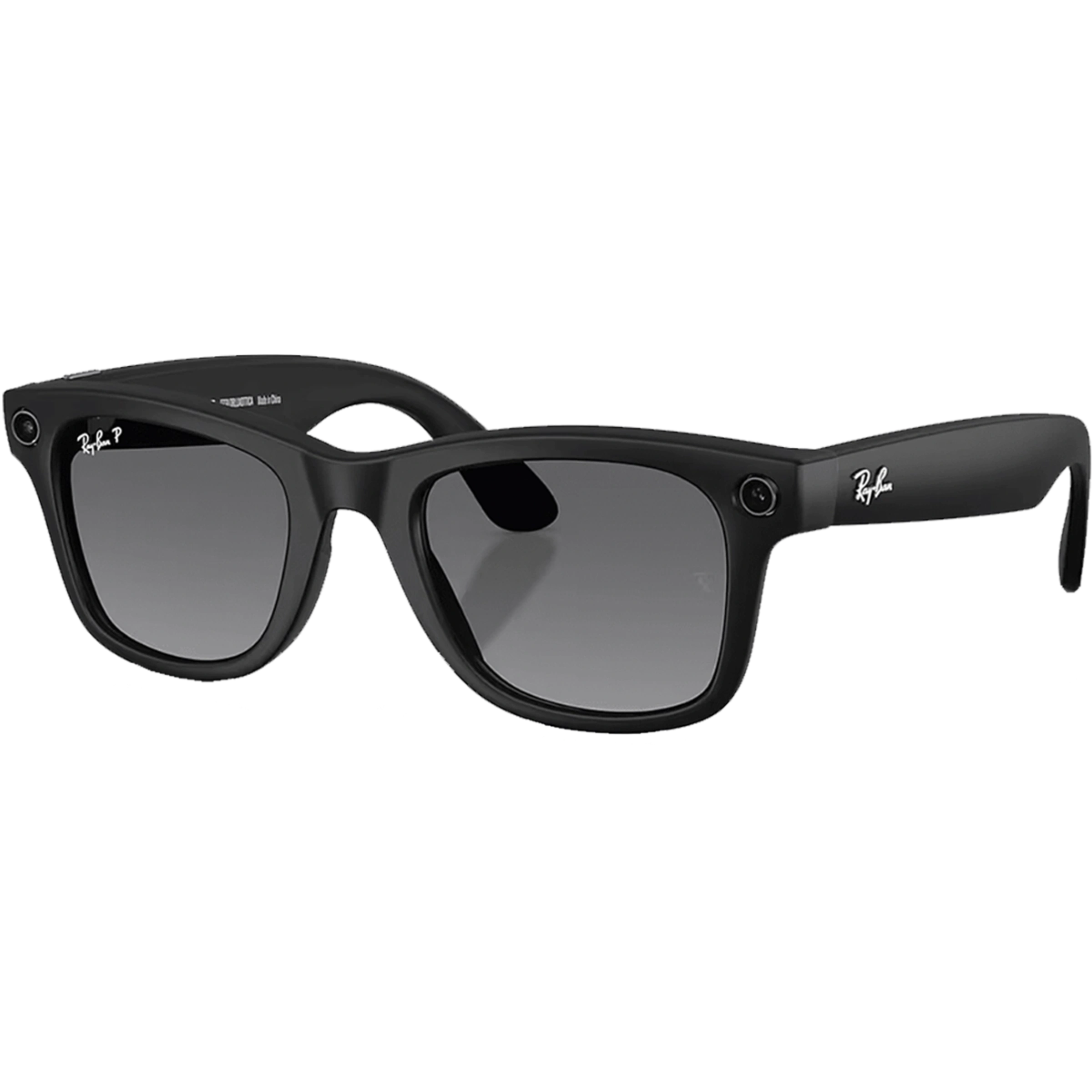 Смарт-окуляри Ray-Ban | Meta Wayfarer [Gen 2] Large Matte Black Frame / Gradient Graphite Lenses (RW4012 601ST3 53-22)