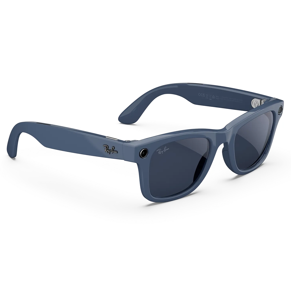 Смарт-окуляри Ray-Ban | Meta Wayfarer [Gen 2] Standard Shiny Cosmic Blue Frame / Clear to Sapphire Transitions Lenses