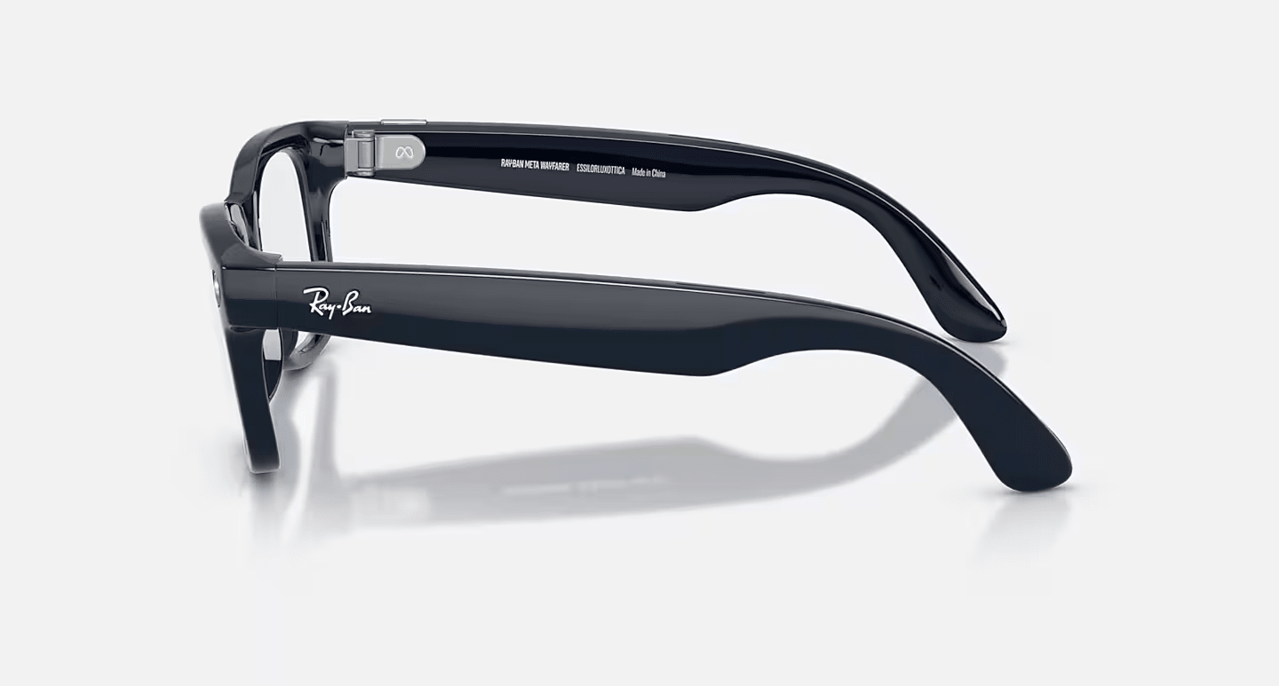 Смарт-окуляри Ray-Ban | Meta Wayfarer [Gen 2] Standard Shiny Cosmic Blue Frame / Clear to Sapphire Transitions Lenses