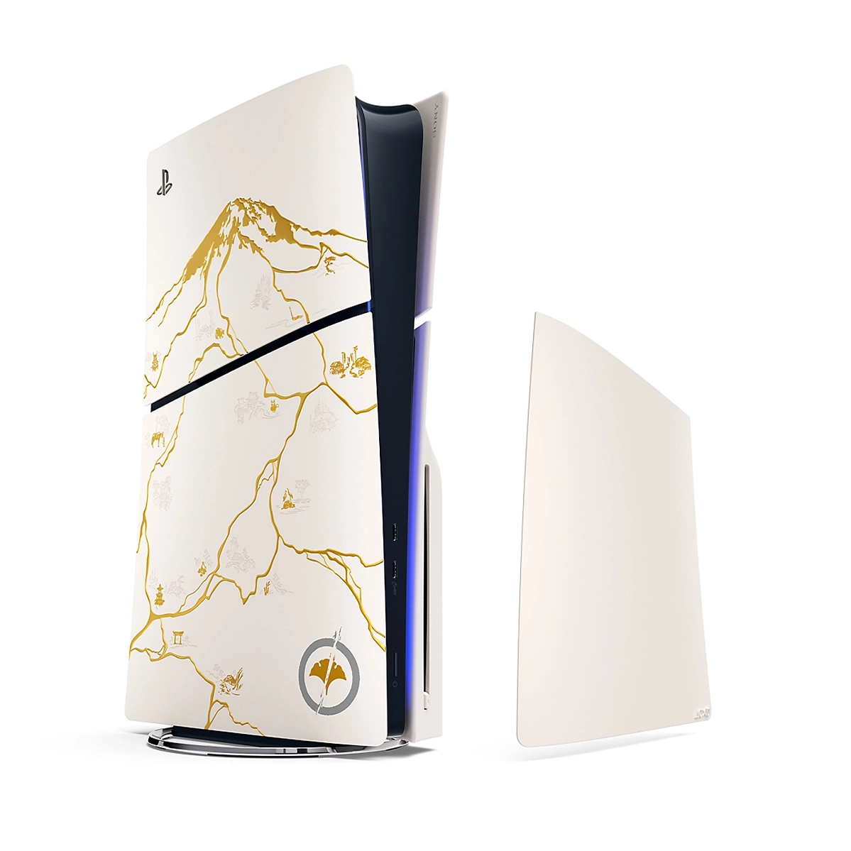 Стаціонарна ігрова приставка Sony PlayStation 5 Slim Blu-Ray 1TB - Ghost of Yotei Gold Limited Edition Bundle (1000048368)