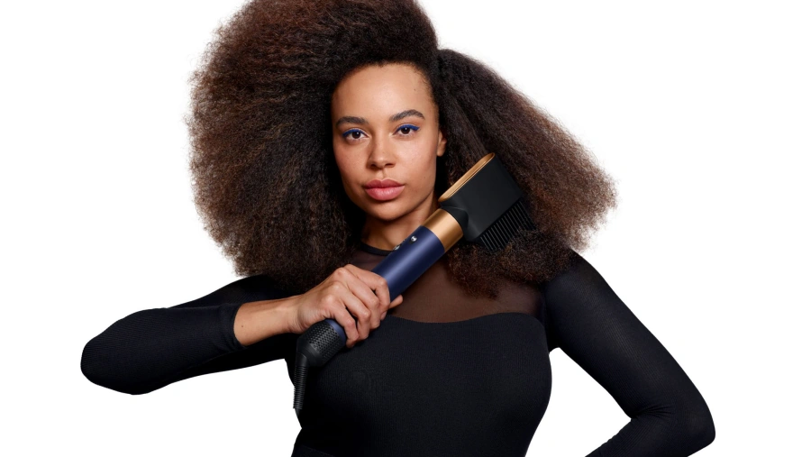 Стайлер для вьющихся волос Dyson Airwrap i.d. Multi-Styler and Dryer Curly+Coily - Prussian Blue/Rich Copper (107451-01) EU