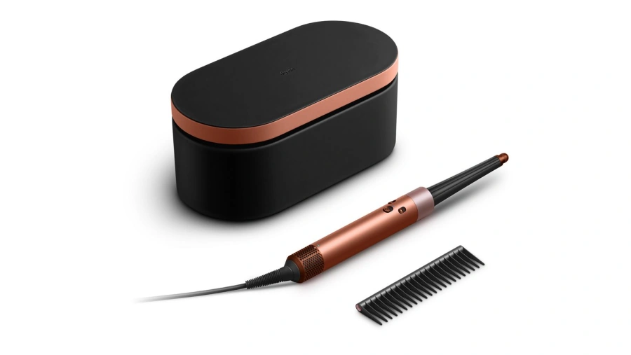 Стайлер для прямых и волнистых волос Dyson Airwrap i.d. Multi-Styler and Dryer Straight to Wavy - Amber/Silk (123682-01) EU