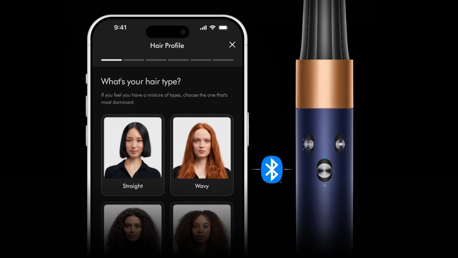 Стайлер для прямых и волнистых волос Dyson Airwrap i.d. Multi-Styler and Dryer Straight+Wavy - Prussian Blue/Rich Copper (107163-01) EU