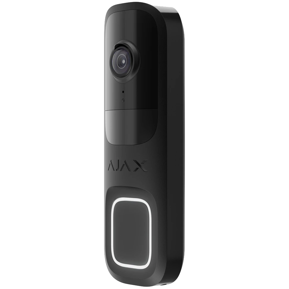 Відеодзвінок Ajax DoorBell - Black (66391.125.BL1)