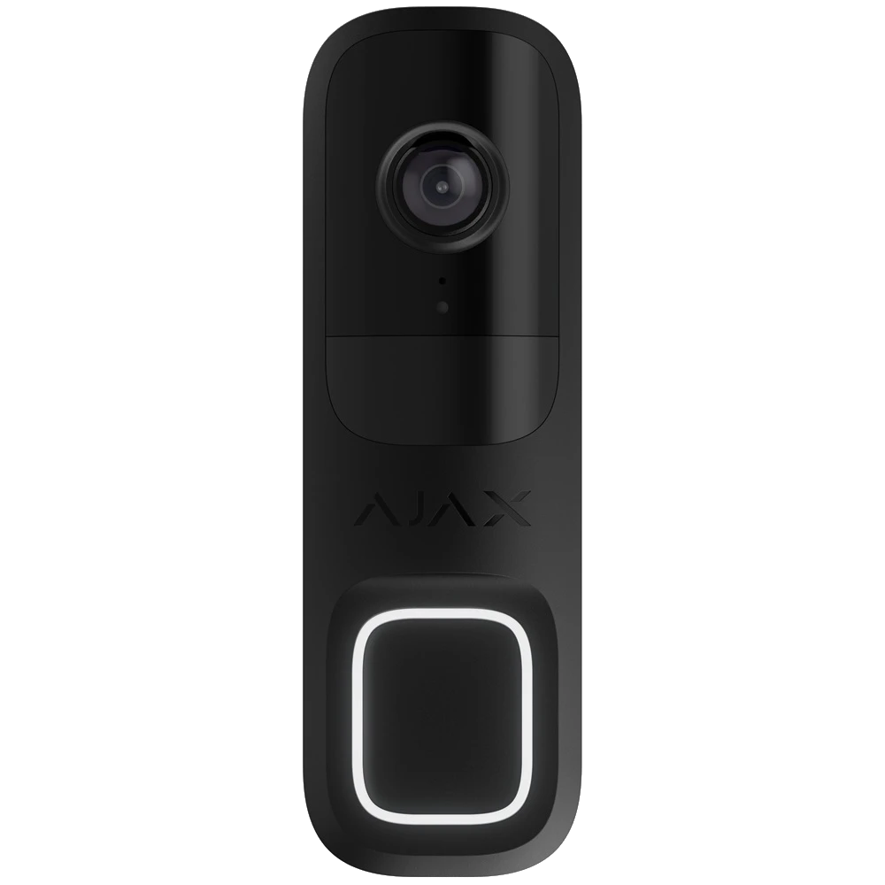 Відеодзвінок Ajax DoorBell - Black (66391.125.BL1)