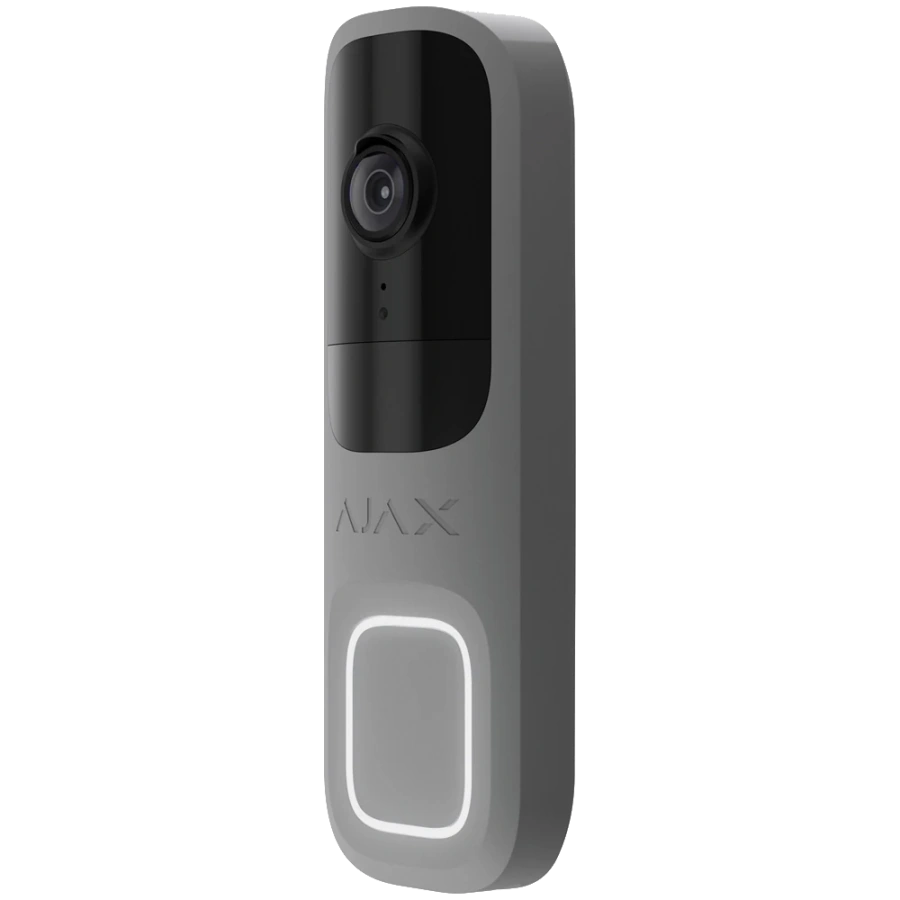 Відеодзвінок Ajax Doorbell - Grey (66393.125.GR1)