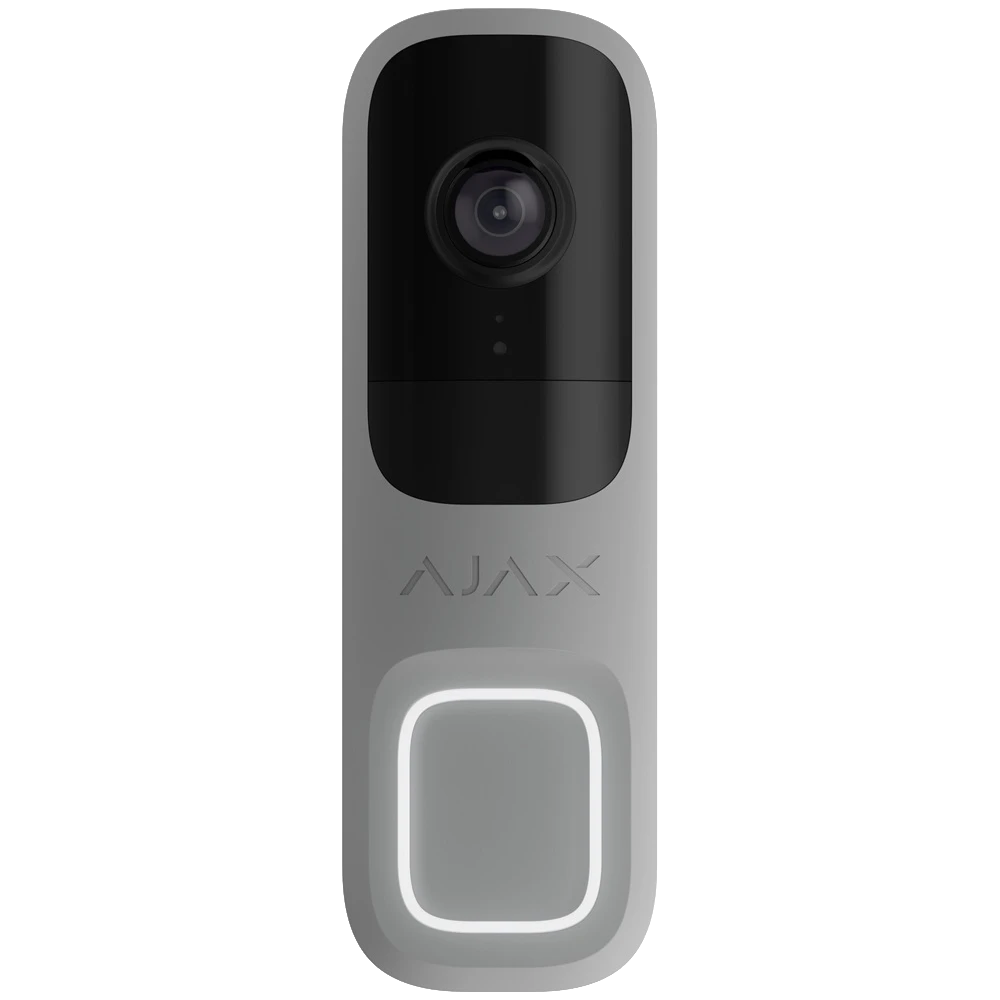 Відеодзвінок Ajax Doorbell - Grey (66393.125.GR1)