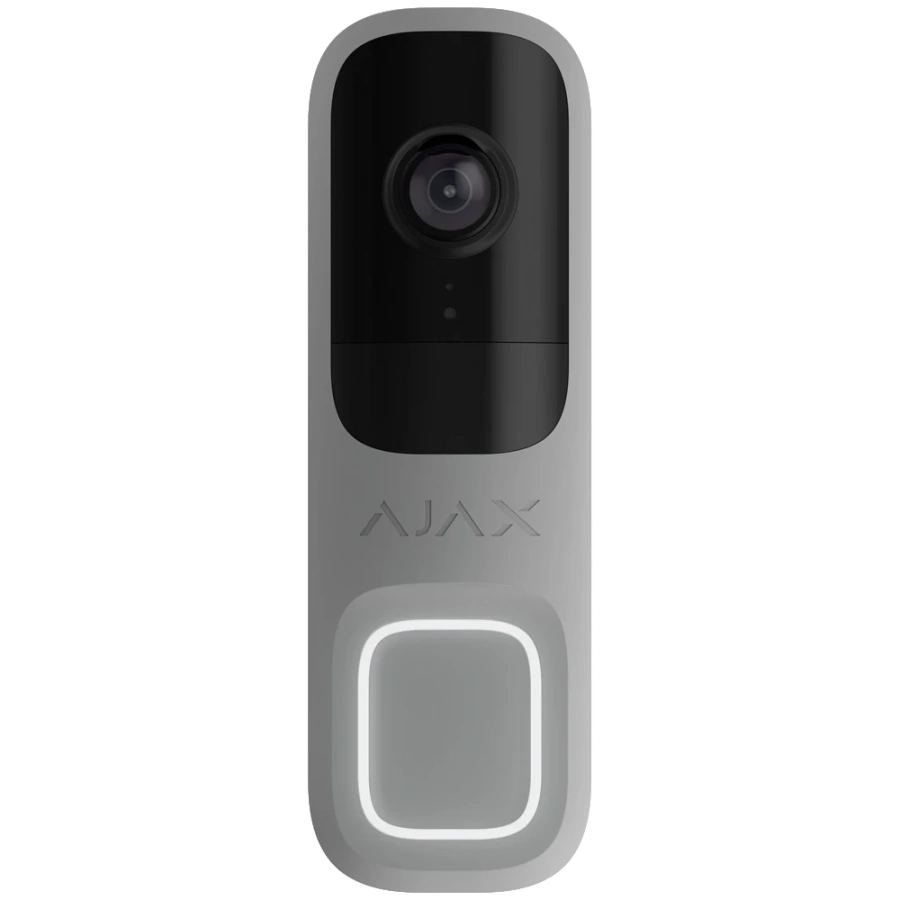 Відеодзвінок Ajax Doorbell - Grey (66393.125.GR1)