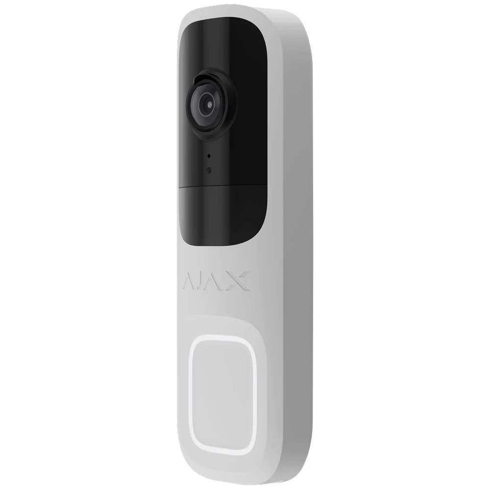 Відеодзвінок Ajax DoorBell - White (66390.125.WH1)