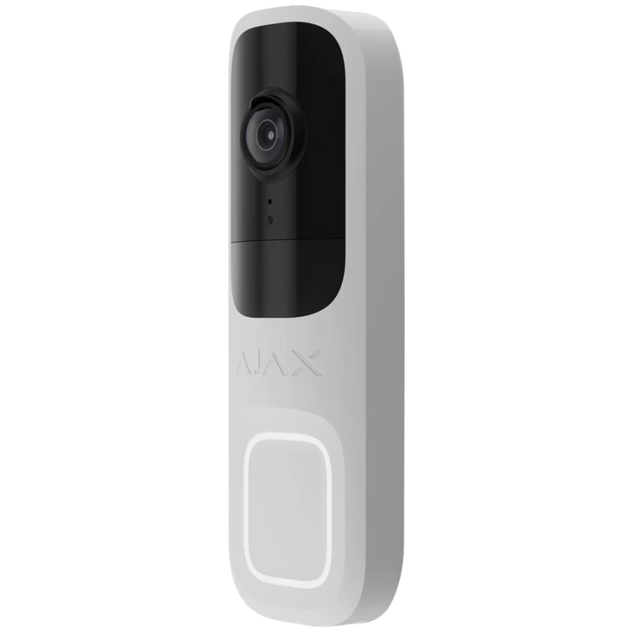 Відеодзвінок Ajax DoorBell - White (66390.125.WH1)
