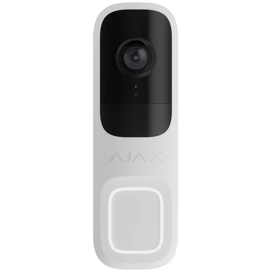 Відеодзвінок Ajax DoorBell - White (66390.125.WH1)