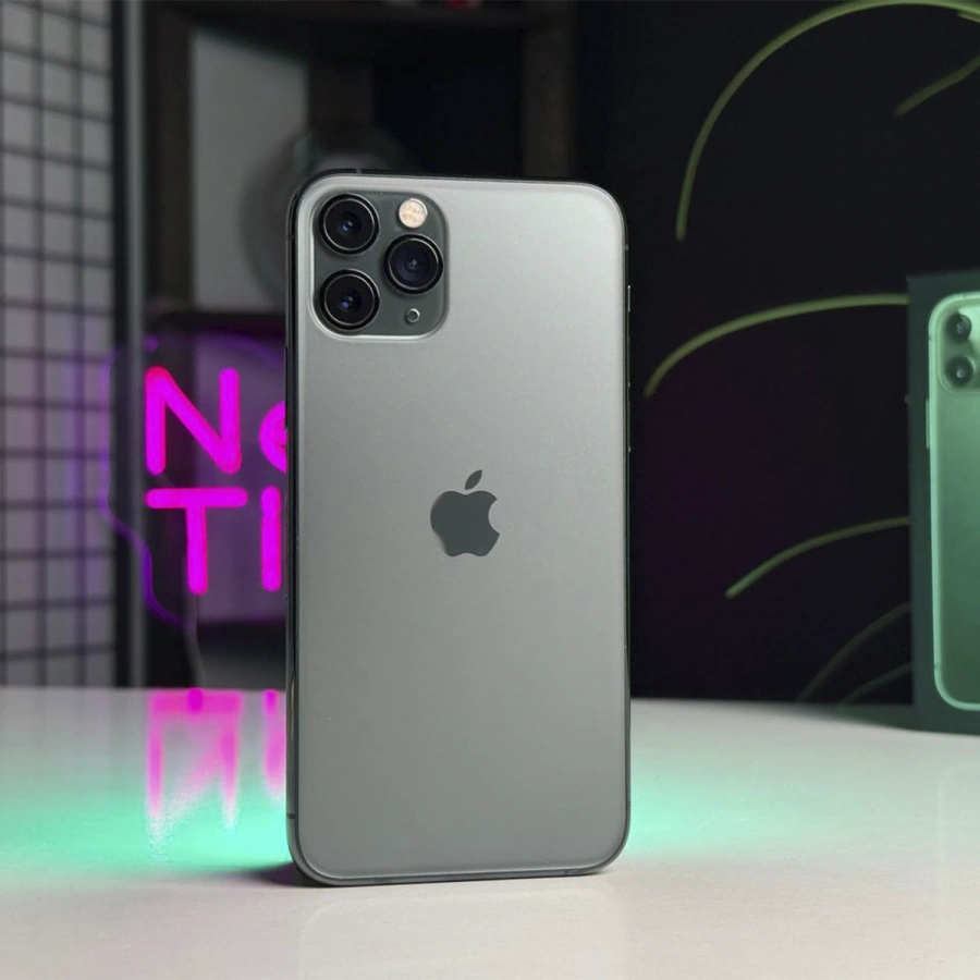 ВЖИВАНИЙ Apple iPhone 11 Pro 256GB Midnight Green (MWCQ2) | Стан: гарний | Акумулятор: 88% | Гарантія: 1 місяць | Комплект: повний