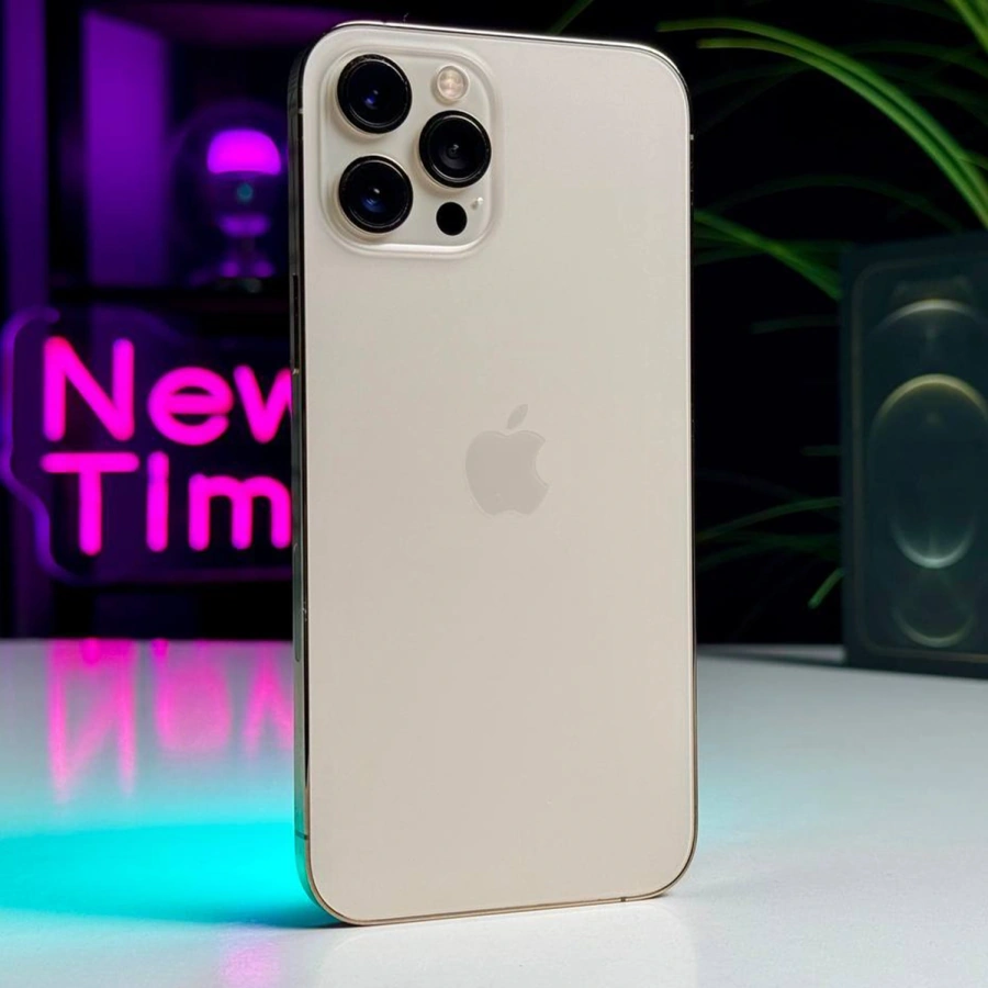 ВЖИВАНИЙ Apple iPhone 12 Pro Max 128GB Gold (MGCH3, MGD93) - Стан: гарний | Акумулятор: 100% | Комплектація: повний | Гарантія: 3 міс.