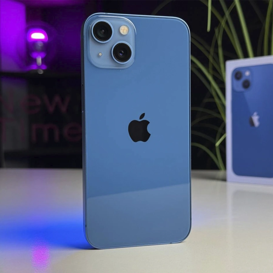 ВЖИВАНИЙ Apple iPhone 13 128GB Blue (MLMT3, MLPK3) | Стан: гарний | Акумулятор: 86% | Гарантія: 1 місяць | Комплект: повний