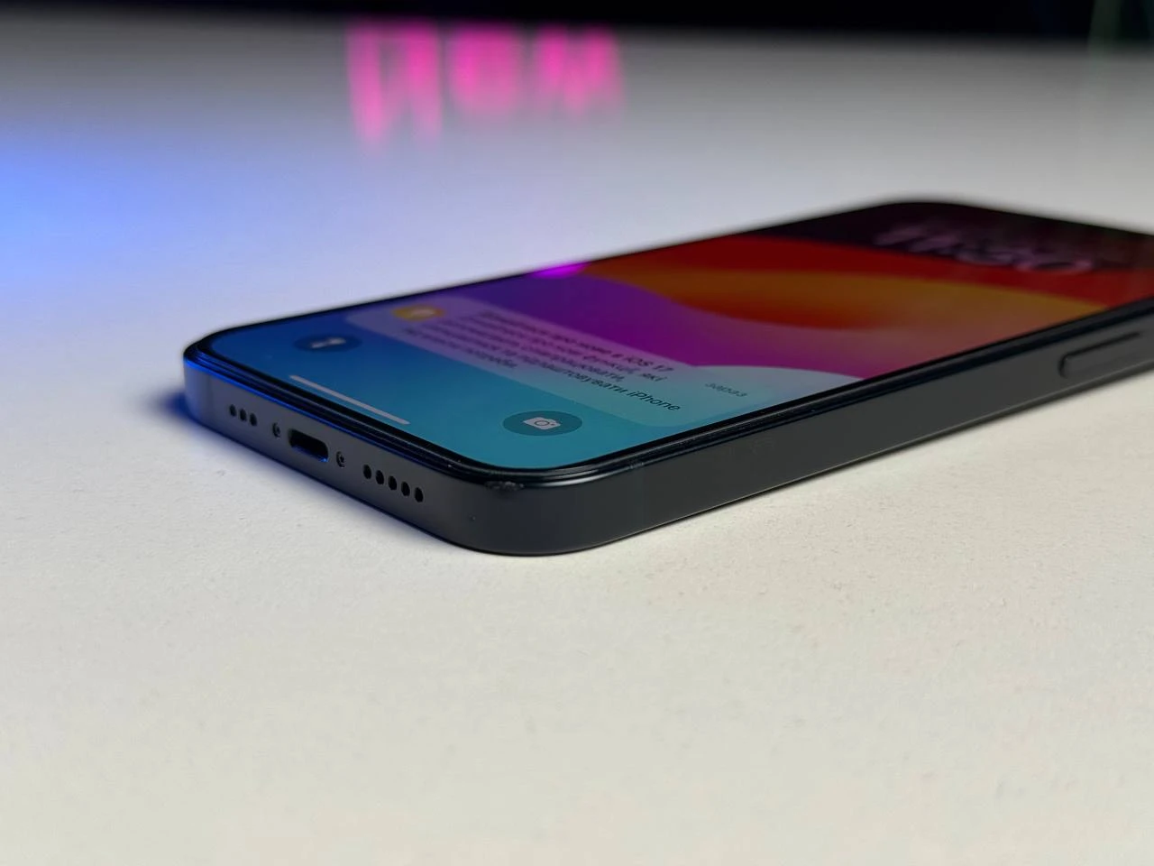 ВЖИВАНИЙ Apple iPhone 13 128GB Midnight (MLML3, MLPF3) - Стан: гарний | Акумулятор: 87% | Комплектація: iPhone, кабель | Гарантія: 1 міс.