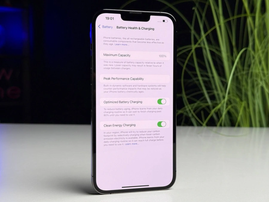 ВЖИВАНИЙ Apple iPhone 13 Pro Max 128GB Graphite (MLKL3, MLL63) | Стан: гарний | Акумулятор: 100% | Гарантія: 1 місяць | Комплект: iPhone, кабель