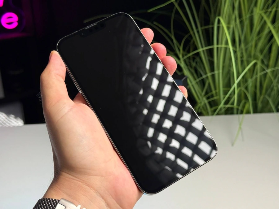 ВЖИВАНИЙ Apple iPhone 13 Pro Max 256GB Graphite (MLKR3, MLLA3) - Стан: задовільний (вигорання матриці) | Акумулятор: 100% | Комплектація: повний | Гарантія: 1 міс.