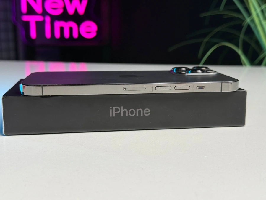 ВЖИВАНИЙ Apple iPhone 13 Pro Max 256GB Graphite (MLKR3, MLLA3) - Стан: задовільний (вигорання матриці) | Акумулятор: 100% | Комплектація: повний | Гарантія: 1 міс.