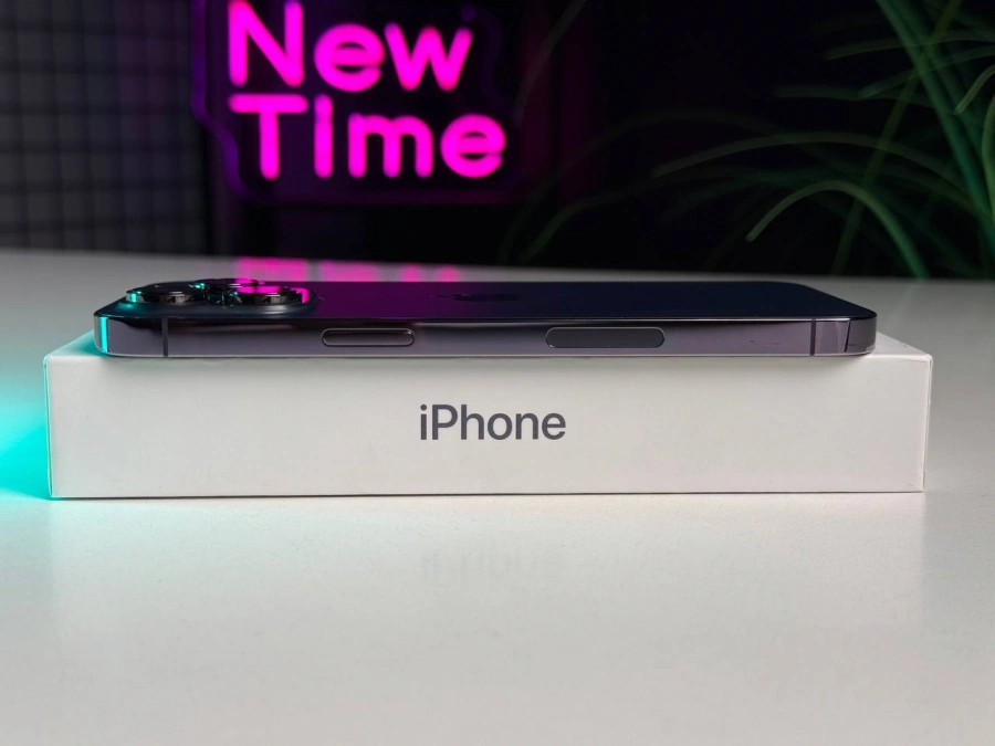 ВЖИВАНИЙ Apple iPhone 14 Pro Max 512GB Deep Purple eSim (MQ913) - Стан: гарний | Акумулятор: 100% | Комплектація: повний | Гарантія: 3 міс.