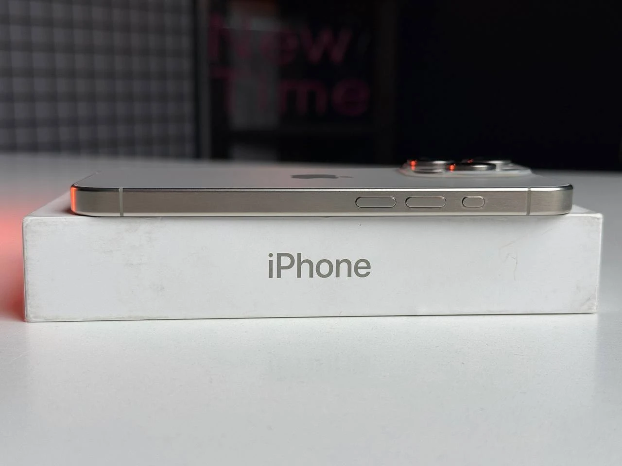 ВЖИВАНИЙ Apple iPhone 15 Pro 128GB Natural Titanium eSim (MTQP3) | Стан: гарний | Акумулятор: 89% | Гарантія: 1 місяць | Комплект: повний