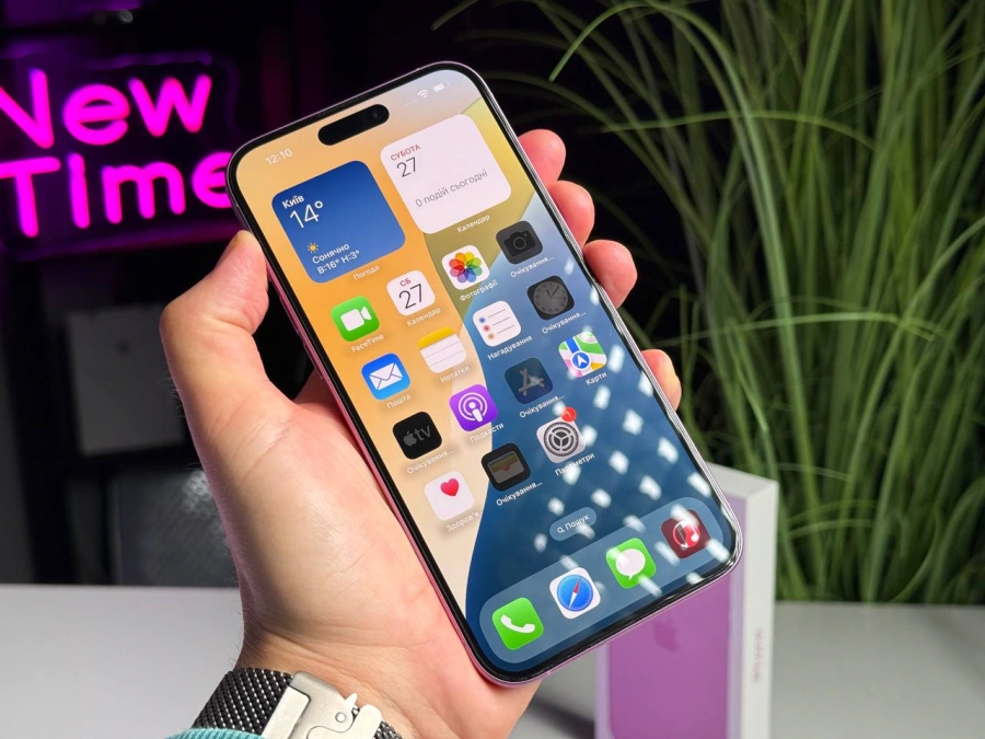 ВЖИВАНИЙ Apple iPhone 16 Plus 256GB Pink (MXY13) - Стан: ідеальний | Акумулятор: 96% | Комплектація: повний | Гарантія: 3 міс.