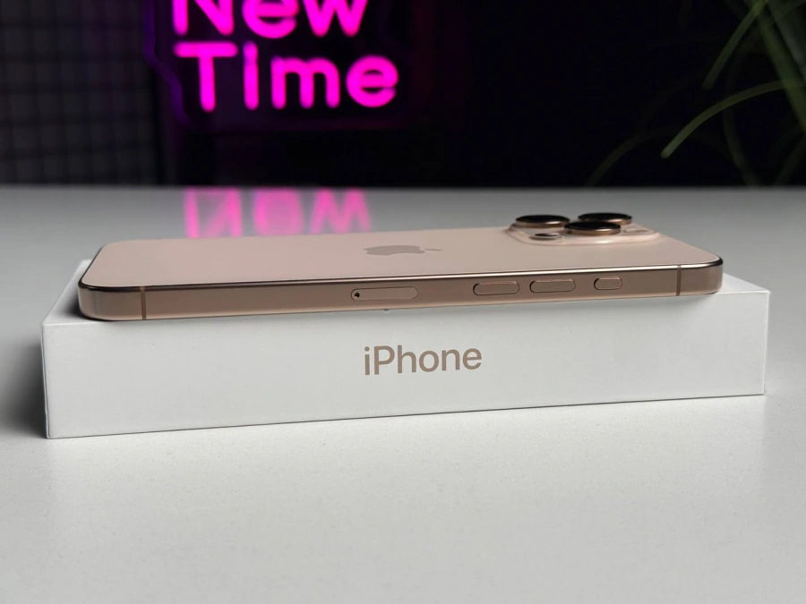 Б/У Apple iPhone 16 Pro Max 1TB Desert Titanium (MYX63) - Состояние: хороший | Аккумулятор: 92% | Комплектация: полный | Гарантія: 3 мес.