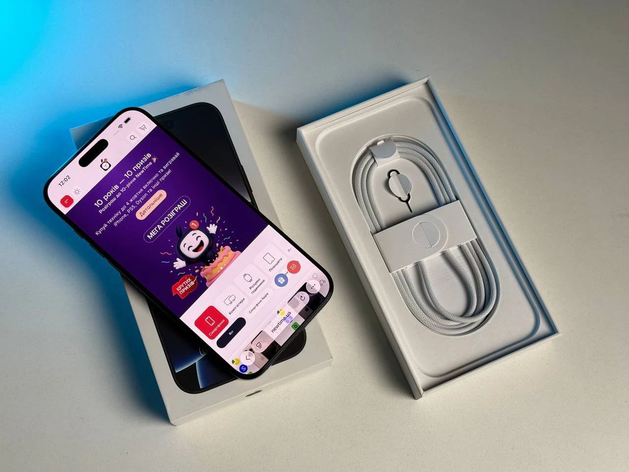 ВЖИВАНИЙ Apple iPhone 16 Pro Max 256GB Black Titanium (MYWV3) - Стан: гарний | Акумулятор: 100% | Комплектація: повний | Гарантія: 3 міс.