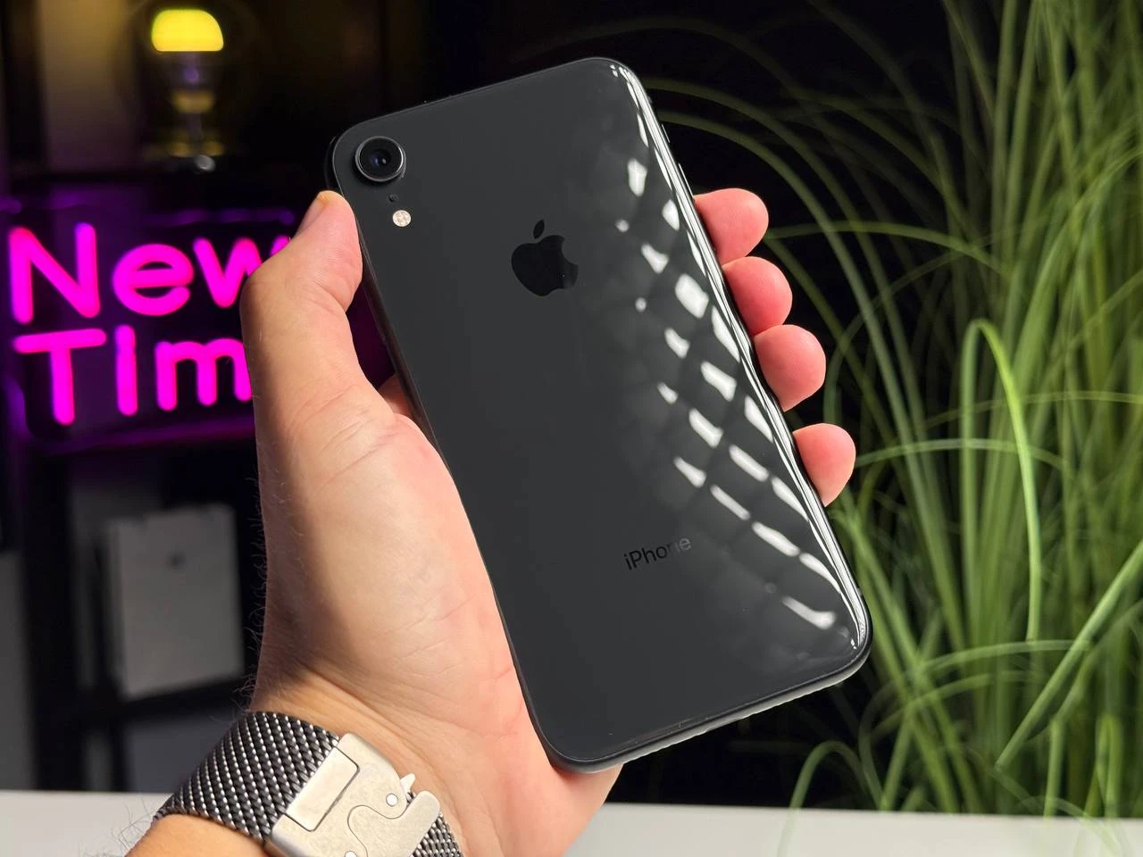 ВЖИВАНИЙ Apple iPhone XR 64GB Black (MRY42) | Стан: гарний | Акумулятор: 100% (повідомлення про заміну) | Гарантія: 1 місяць | Комплект: iPhone, кабель