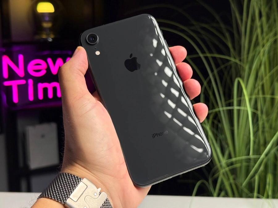 Б/У Apple iPhone XR 64GB Black (MRY42) | Состояние: хороший | Аккумулятор: 100% (уведомление о замене) | Гарантия: 1 месяц | Комплект: iPhone, кабель