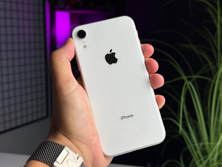 Б/У Apple iPhone XR 64GB White (MRY52) | Состояние: хорошее | Аккумулятор: 87% | Гарантия: 1 месяц | Комплект: кабель