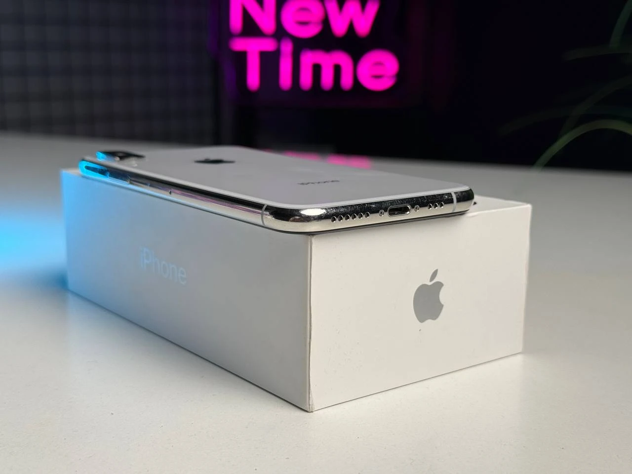 ВЖИВАНИЙ Apple iPhone XS 64GB Silver (MT9F2) - Стан: гарний | Акумулятор: 100% | Комплектація: повний | Гарантія: 1 міс.