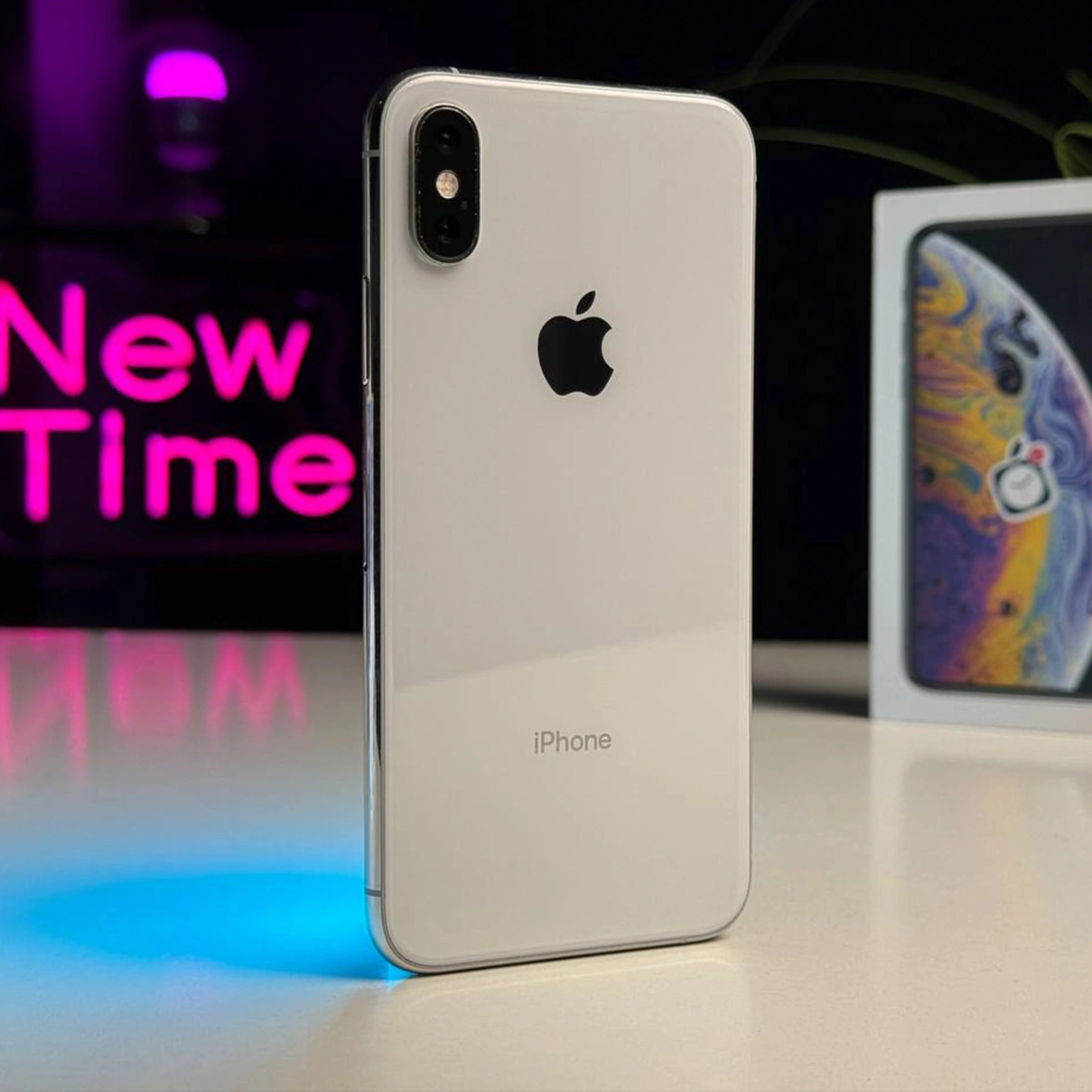ВЖИВАНИЙ Apple iPhone XS 64GB Silver (MT9F2) - Стан: гарний | Акумулятор: 100% | Комплектація: повний | Гарантія: 1 міс. ВЖИВАНИЙ Apple iPhone XS 64GB Silver (MT9F2) - Стан: гарний | Акумулятор: 100% | Комплектація: повний | Гарантія: 1 міс.