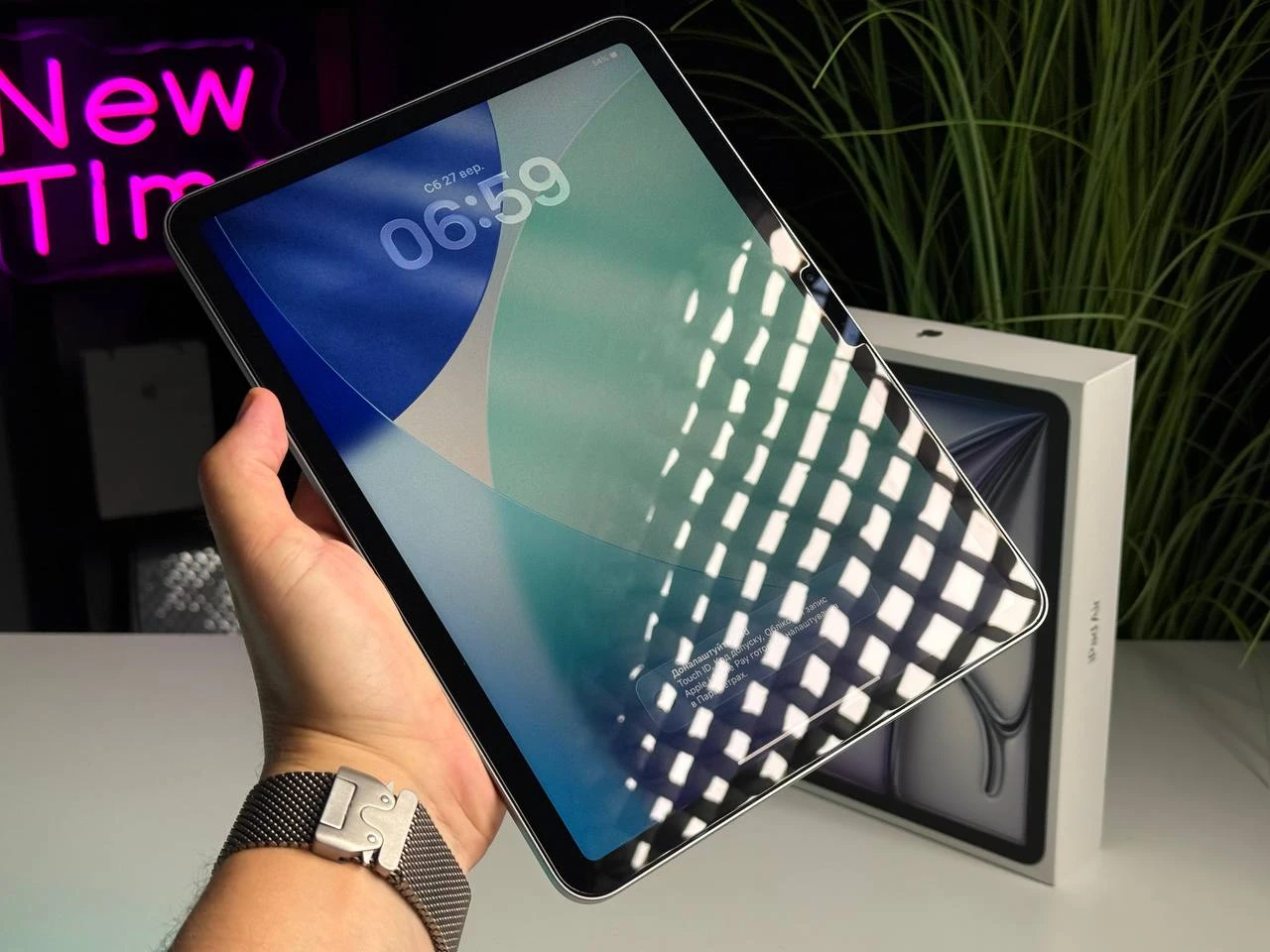 OPEN BOX Планшет Apple iPad Air 11'' M3 2025 Wi-Fi 256GB Space Gray (MCA14) - Стан: ідеальний | Акумулятор: 100% | Комплектація: повний | Гарантія: 3 міс.