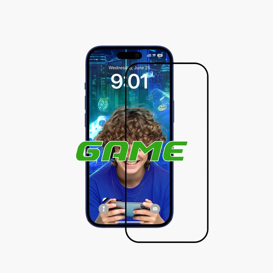 Защитное стекло Anank 2.5D Anti-Fingerprint Glass for iPhone 17 Pro - стойкое к отпечаткам пальцев (6975593907149)