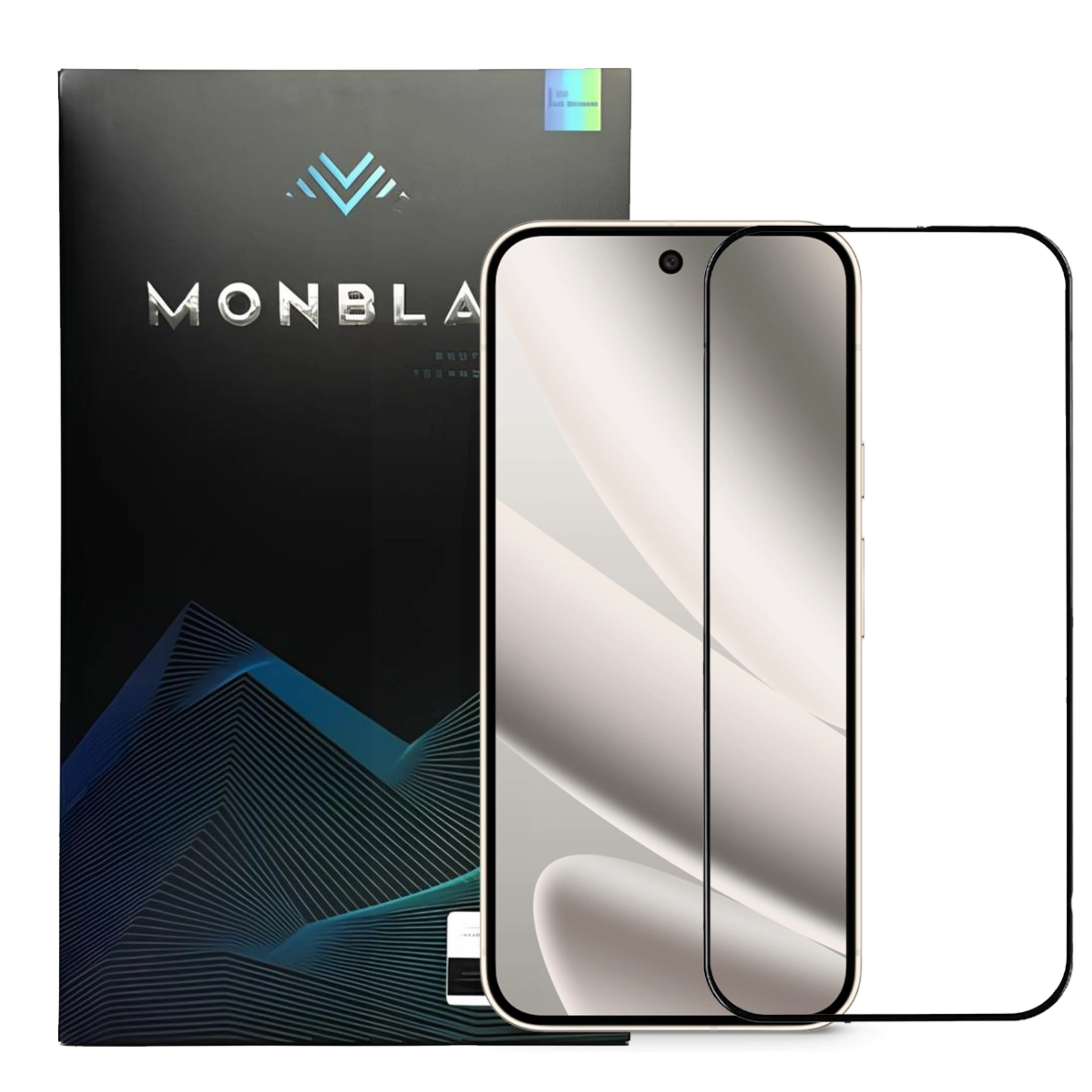Захисне скло Monblan для Google Pixel 9 Pro XL/10 Pro XL 2.5D Anti Static 0.26mm Black