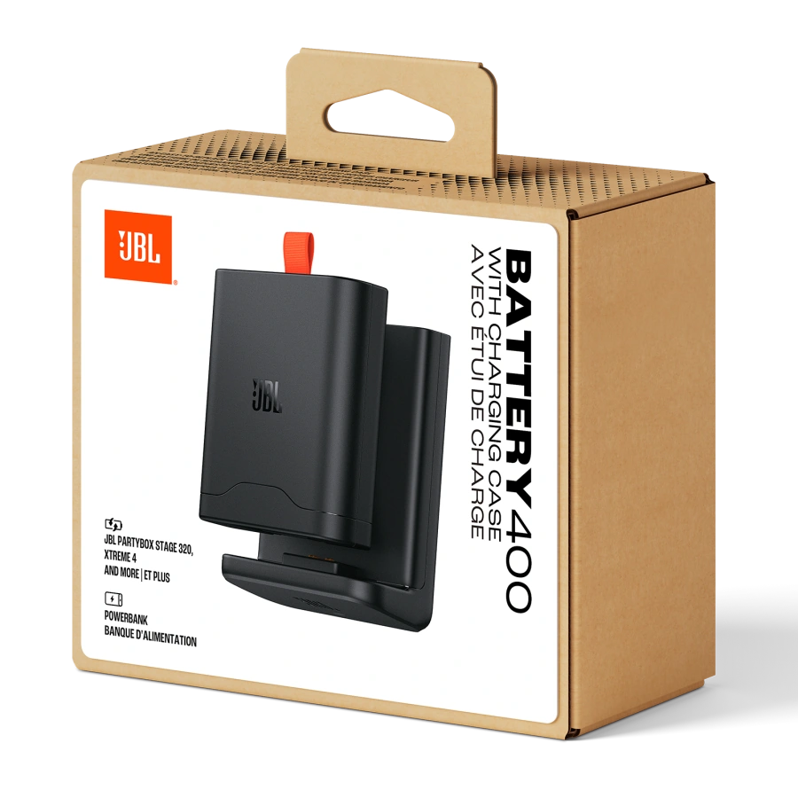 Акумулятор з док-станцією JBL Battery 400 with Charging Case для PartyBox Stage 320 / Xtreme 4 (JBLBATT400CHRGCASE)