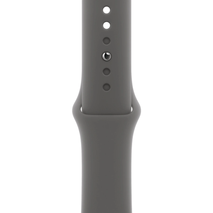 Apple Watch Series 11 GPS 42mm Space Gray Aluminium Case with Stone Gray Sport Band - S/M (MEW14+MXLG3)