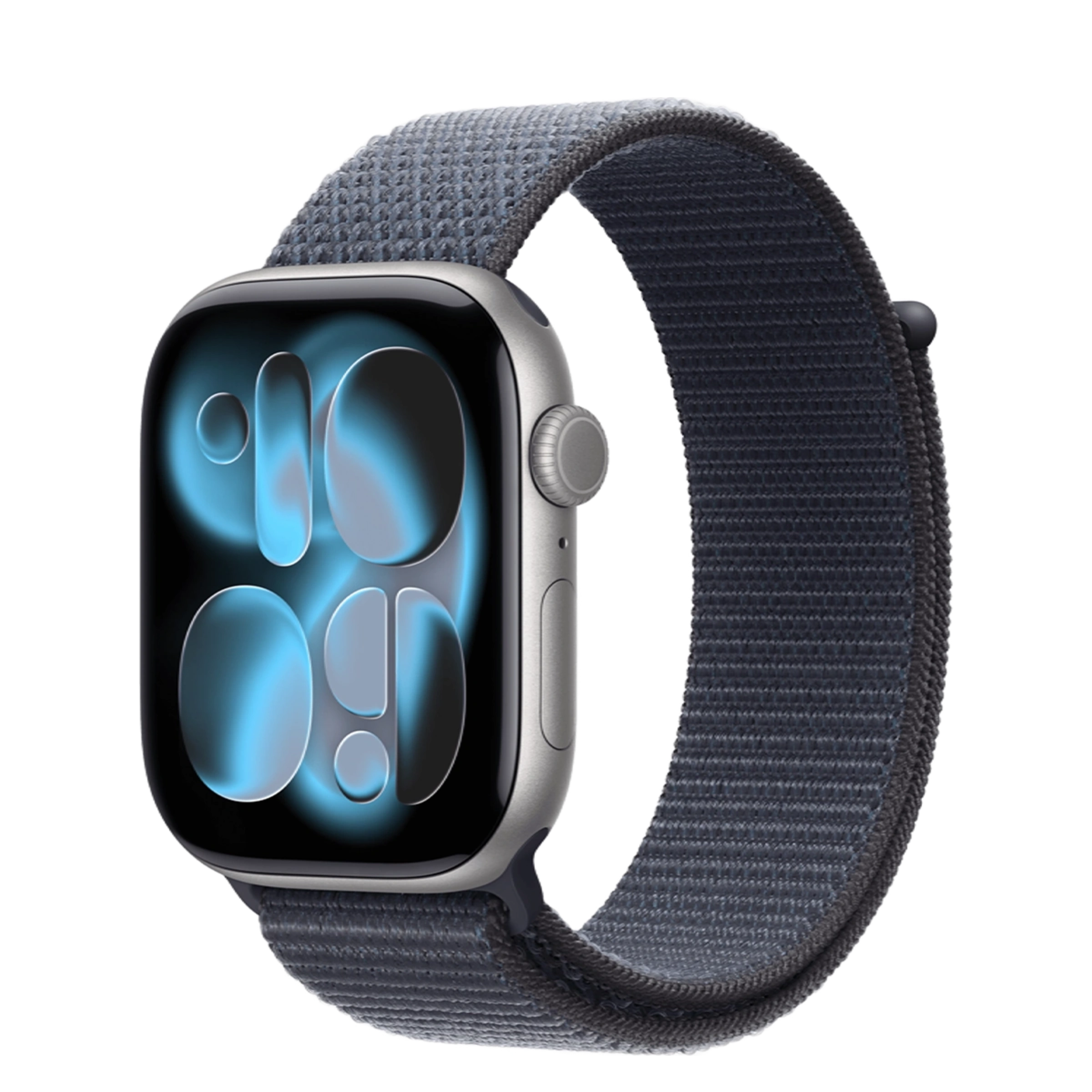 Apple Watch Series 11 GPS 46mm Space Gray Aluminum Case with Anchor Blue Sport Loop (MEW94+MFFH4) Apple Watch Series 11 GPS 46mm Space Gray Aluminum Case with Anchor Blue Sport Loop (MEW94+MFFH4)