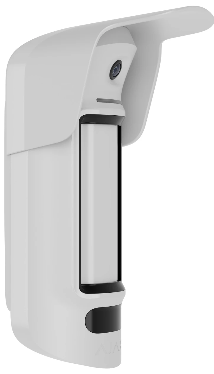 Беспроводной ИК датчик движения с расширенными возможностями фотоверификации тревог Ajax MotionCam Outdoor HighMount PhOD