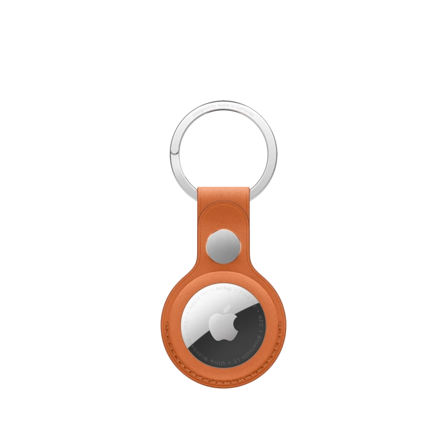 Брелок-кольцо Apple AirTag FineWoven Key Ring - Fox Orange (MGFY4)