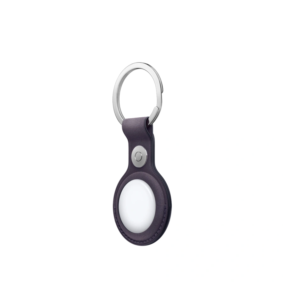 Брелок-кольцо Apple AirTag FineWoven Key Ring - Midnight Purple (MGG04)