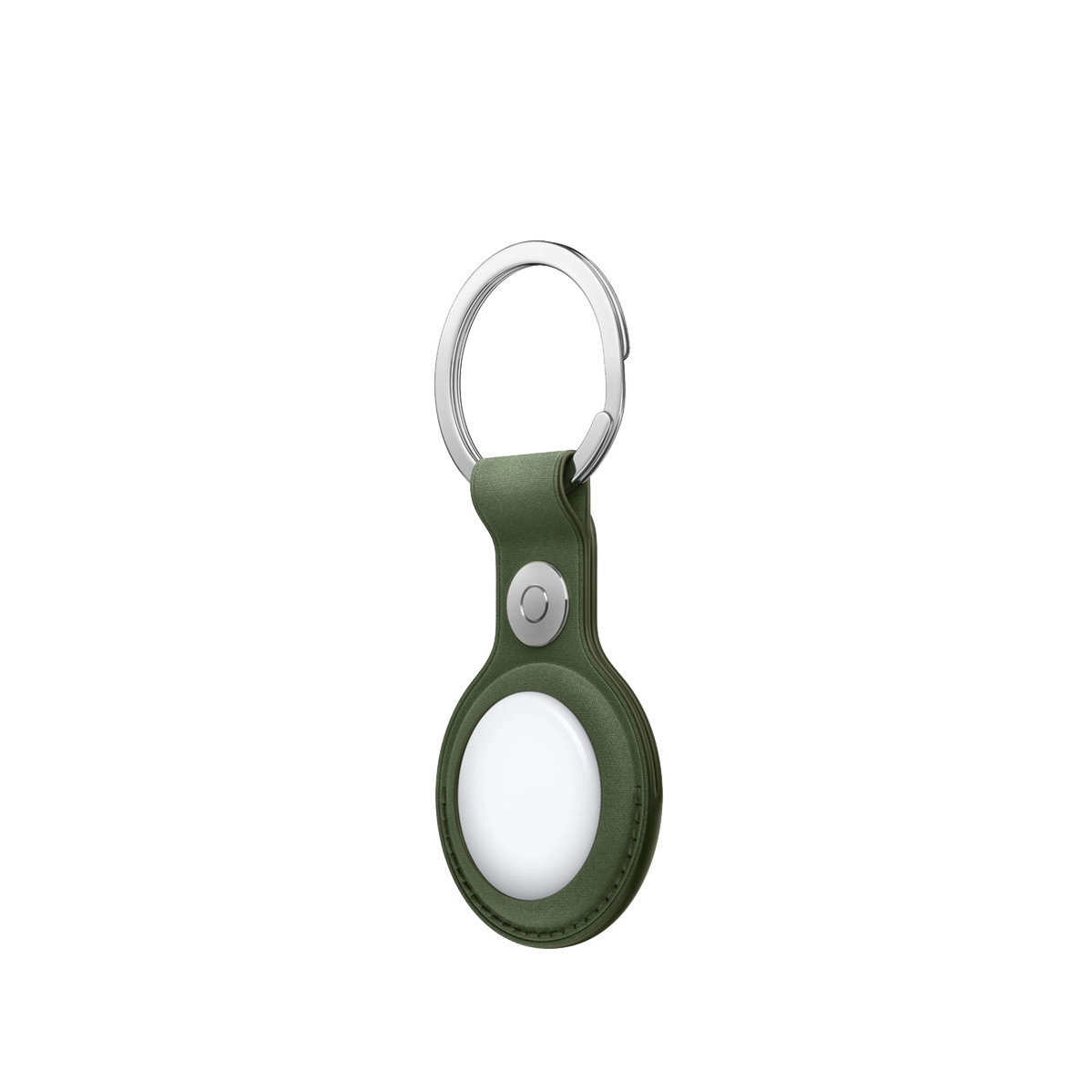 Брелок-кольцо Apple AirTag FineWoven Key Ring - Moss (MGFX4)