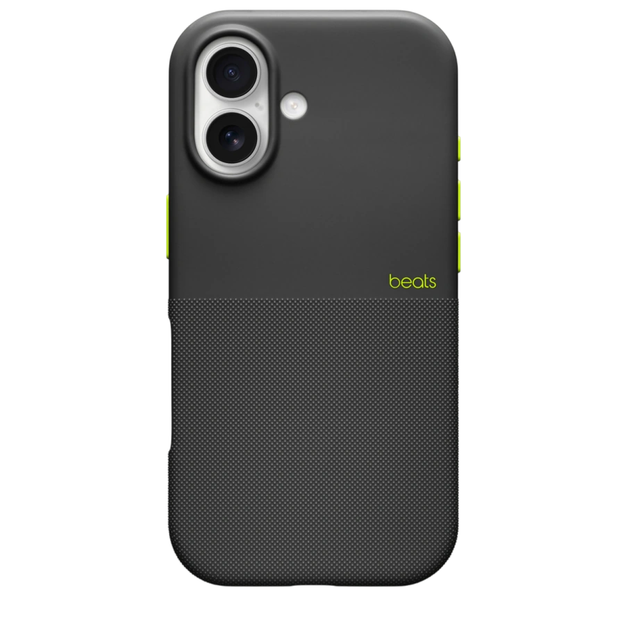 Чехол для iPhone 17 Beats by Dr. Dre Rugged Case with MagSafe and Camera Control – Everest Black (MGJX4)