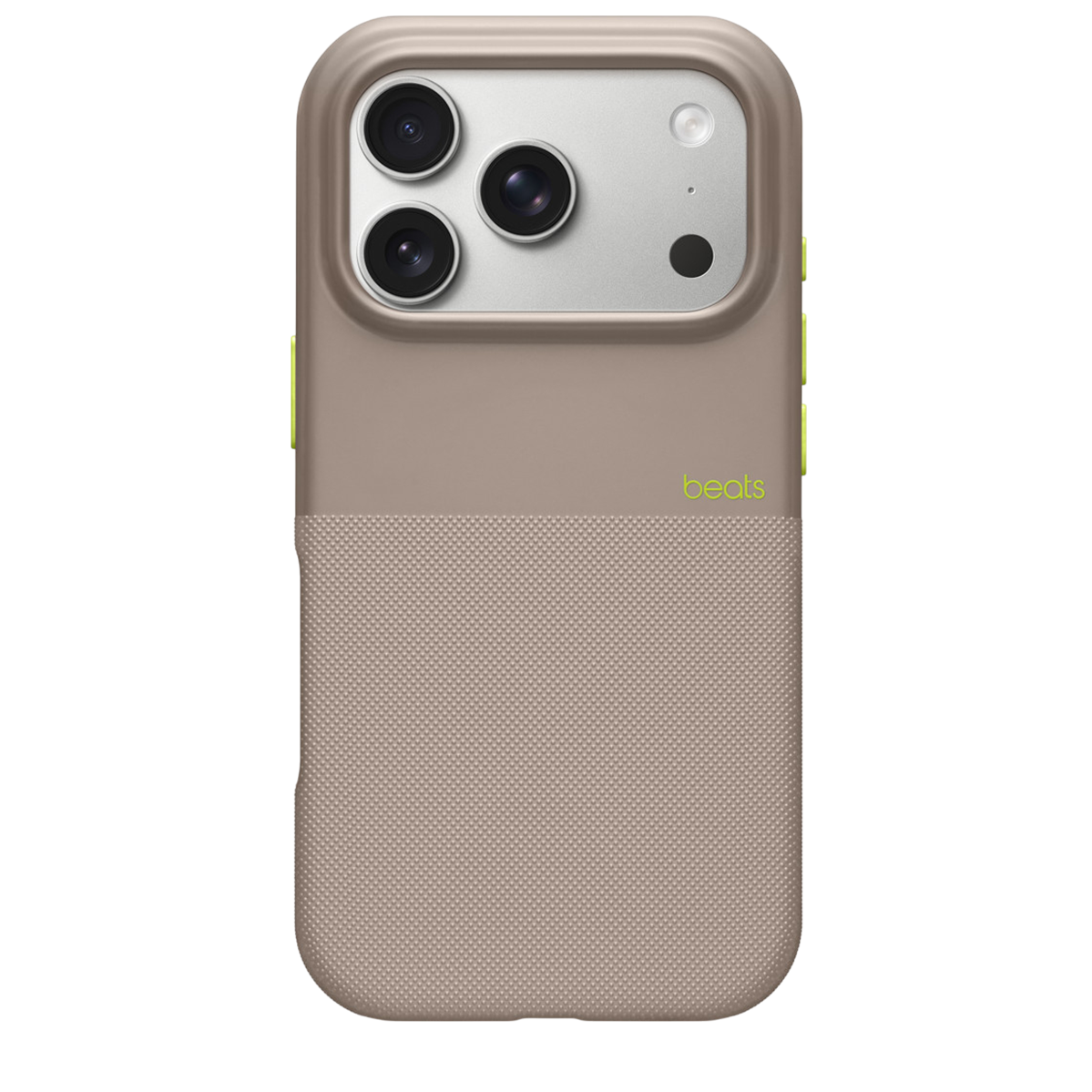 Чохол для iPhone 17 Pro Beats by Dr. Dre Rugged Case with MagSafe and Camera Control – Alpine Gray (MGJP4)